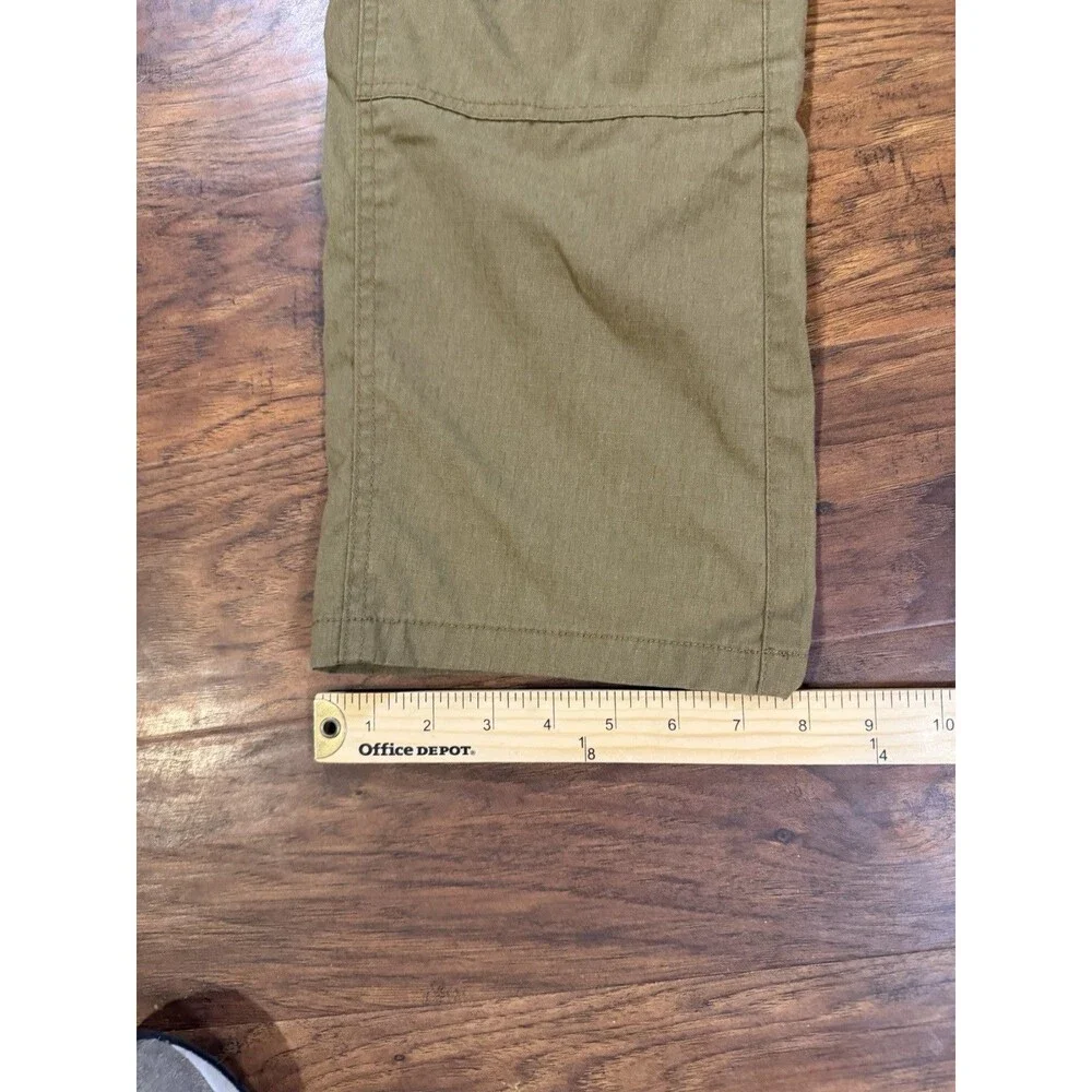 5.11 Tactical Pants Mens 36x30 Beige Cargo Rip Stop Adjustable Waist Workwear